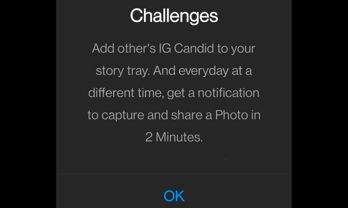 Instagram s’inspire de BeReal  et lance Candid, des challenges quotidiens en story