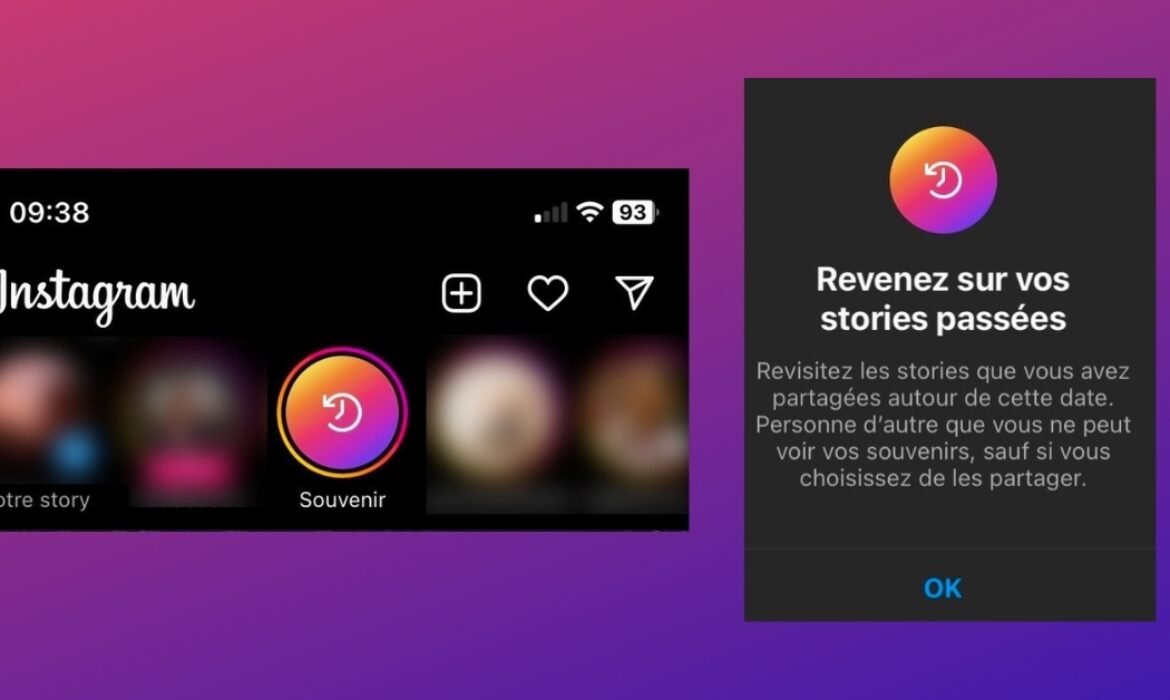 Stories Souvenir : le nouveau format Instagram